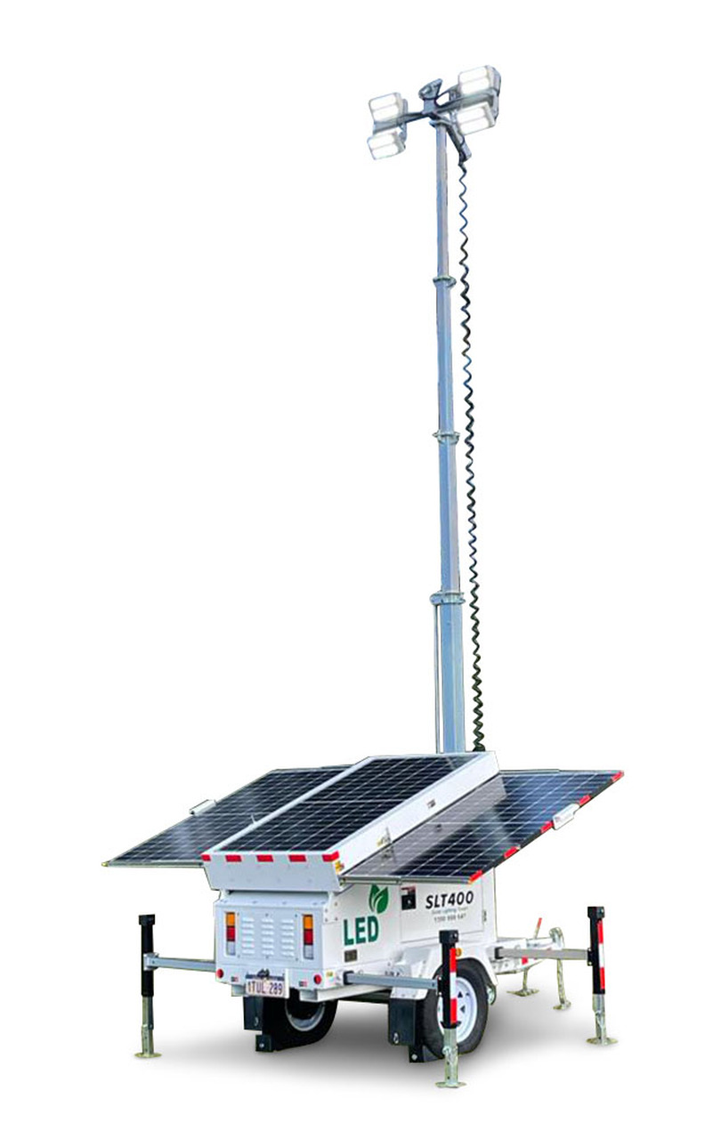 Solar Lighting Tower 400 - 4x100W LED